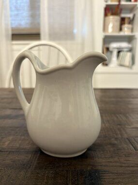 Vintage Sterling Pitcher Ironstone Restaurantware USA